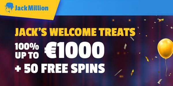 Jack's Millions welkomstbonus