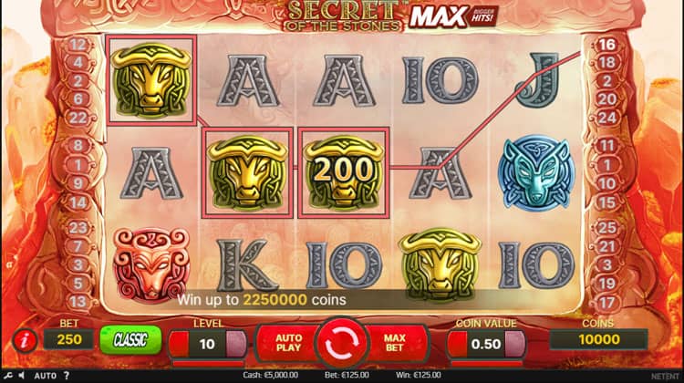 Secret of the stone online slot winronde