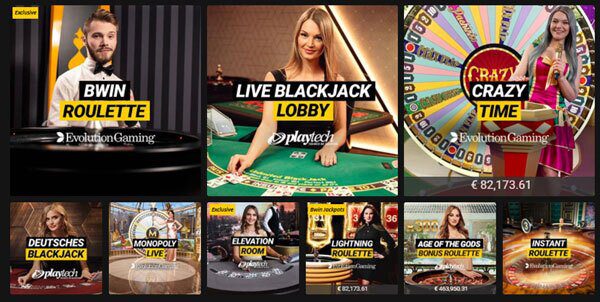 Bwin Live Online casino