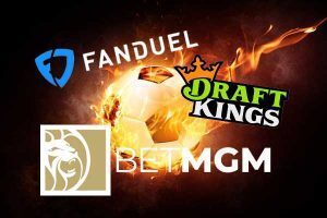 DraftKings, BetMGM en FanDuel spenderen 100 miljoen dollar voor de legaliseren van sportweddenschappen