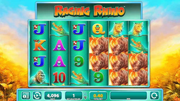 raging rhino gokkast