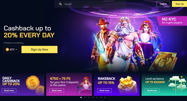 Justbit Casino promoties