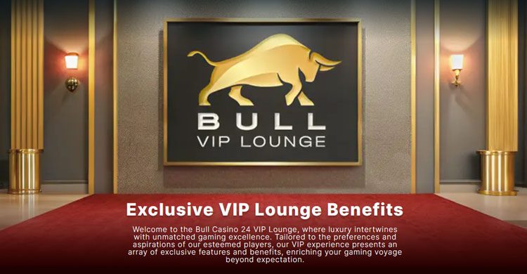 BullCasino24 VIP lounge