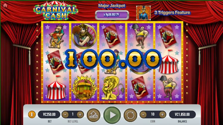 Carnival Cash voor echt geld spelen