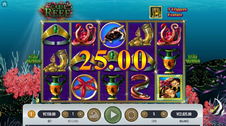 Cash Reef online slot Habanero