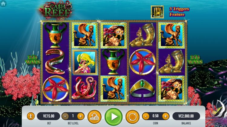 Cash Reef online slot Habanero