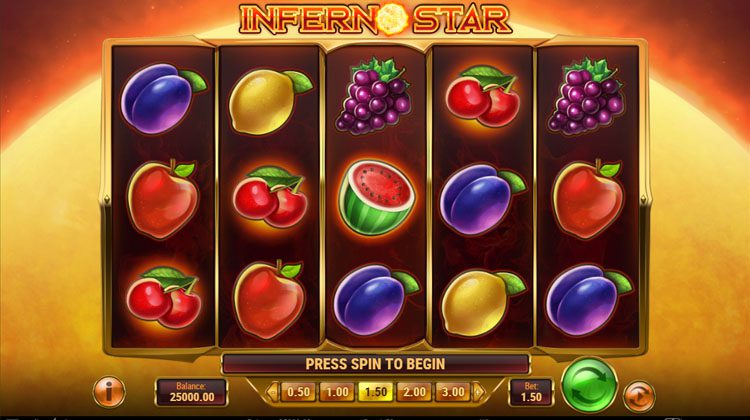 Inferno star online slot