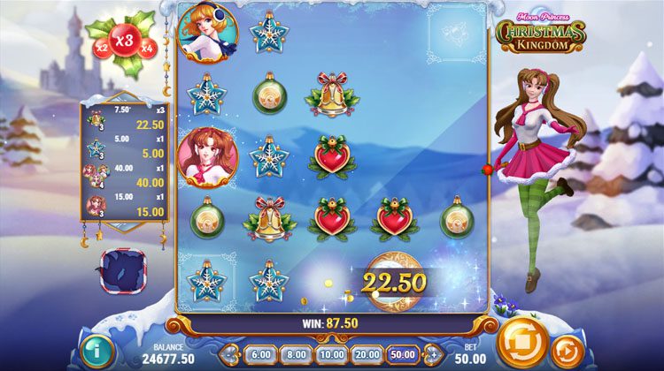 Moon Princess Christmas Kingdom Play n Go