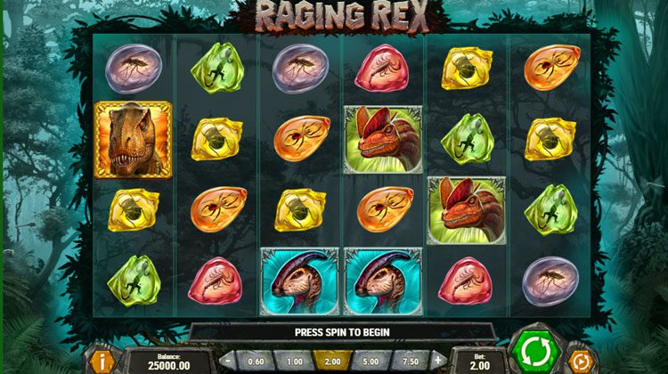 Raging Rex online slot