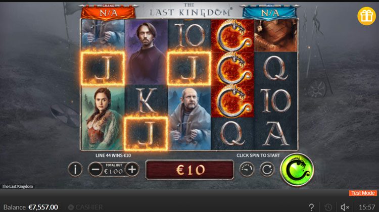 The last kingdom online slot winronde