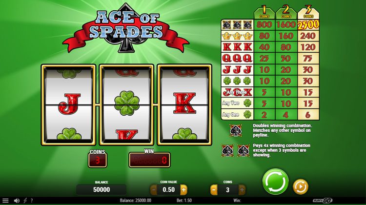 Ace of Spades online slot