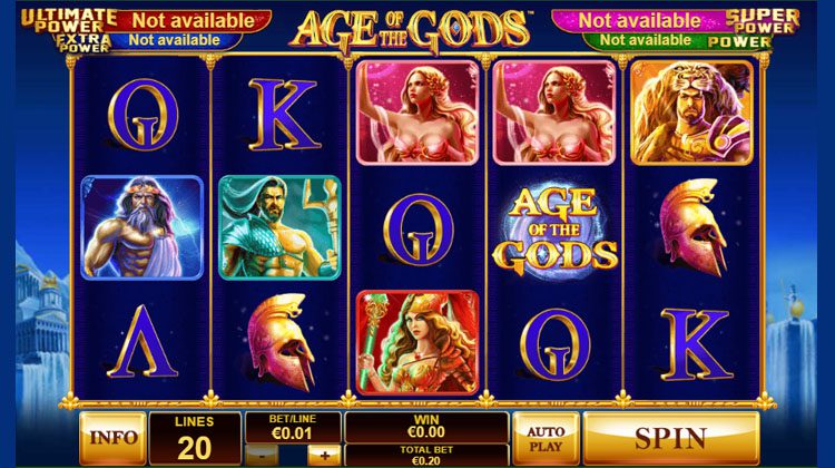 Age of the Gods online slot