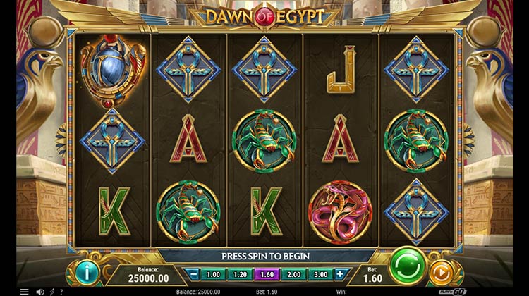 Dawn of Egypt online gokkast