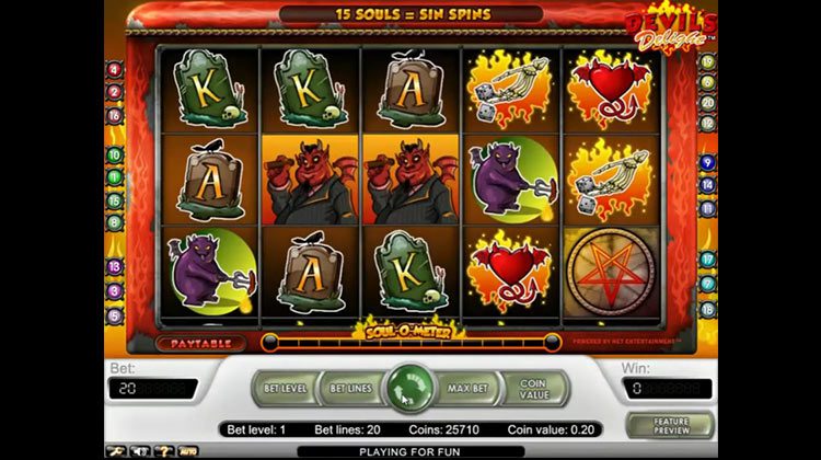 Devil's Delight online slot