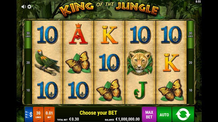 King of the Jungle online slot