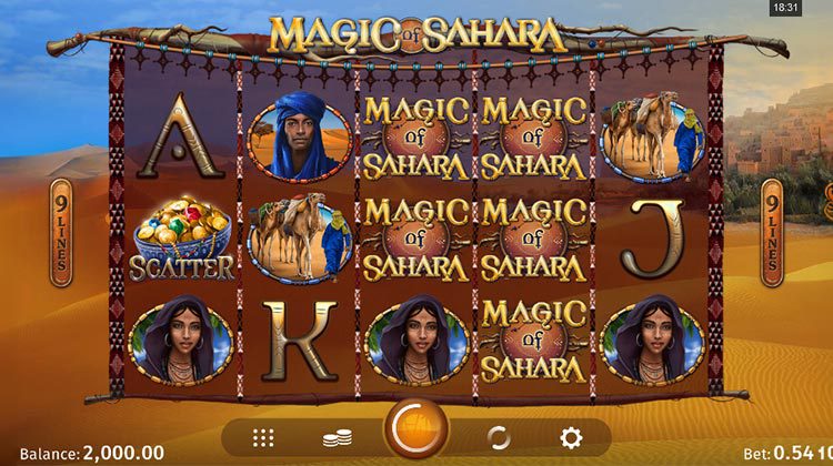 Magic of Sahara online slot