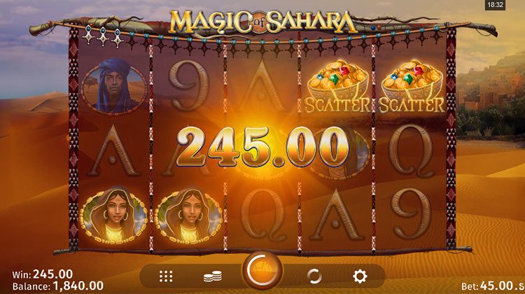Magic of Sahara voor echt geld spelen
