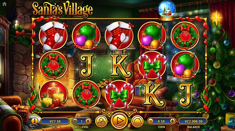 Santa's village online slot