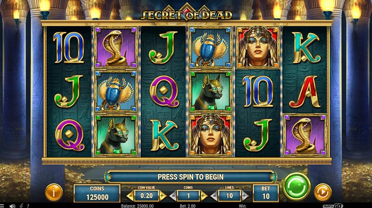 Secret of Dead online slot