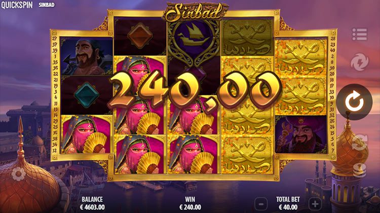 Sinbad gokkast voor echt geld spelen