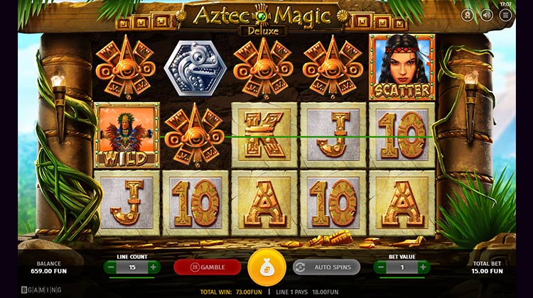 Aztec Magic voor echt geld spelen