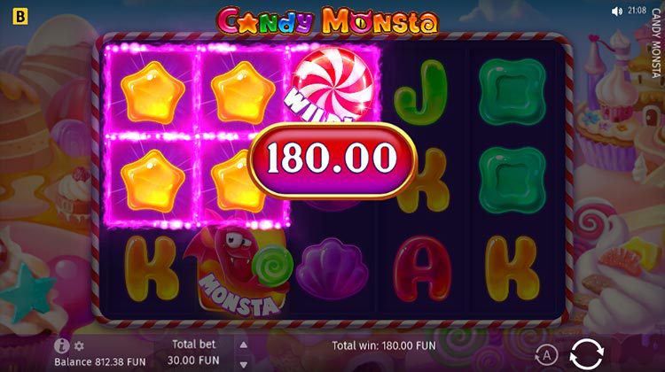 Candy Monsta Online Gokkast voor echt geld spelen