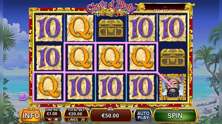 Chests of Plenty online gokkast voor echt geld spelen