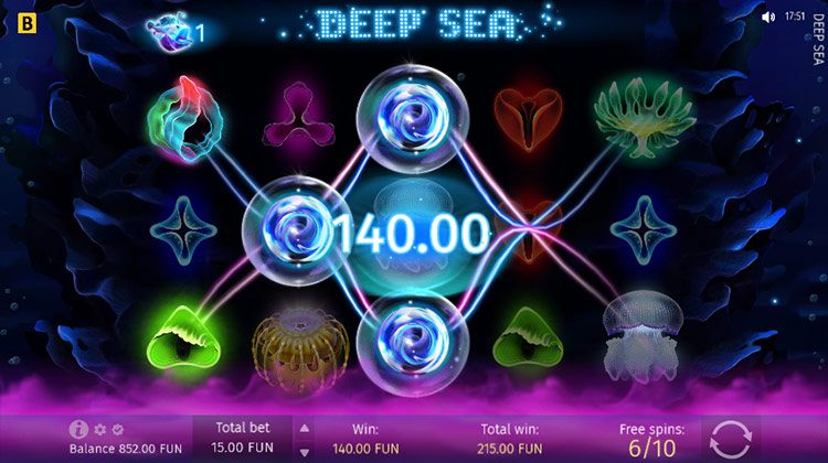 Deep Sea voor echt geld spelen