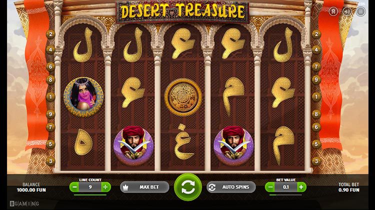 Desert Treasure online slot