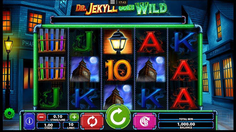 D.r Jekyll goes wild online gokkast