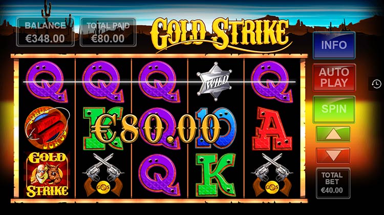 Gold Strike Online Gokkast voor echt geld spelen