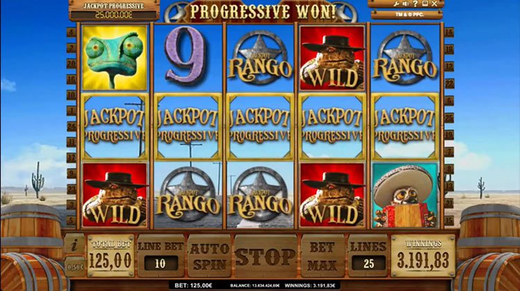 Jackpot Rango voor echt geld spelen