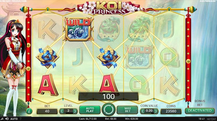 Koi Princess Online Gokkast voor echt geld spelen