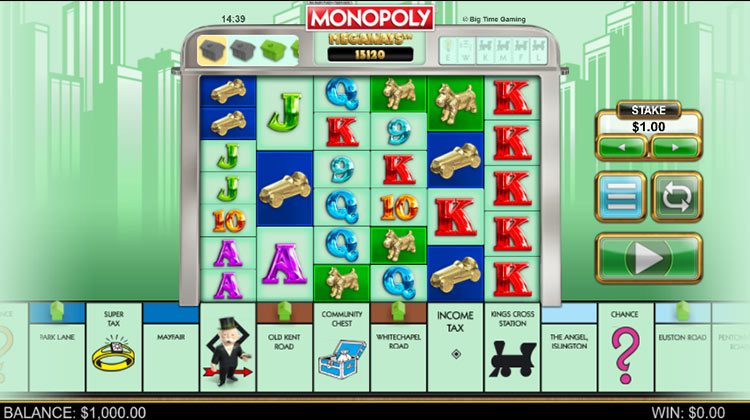 Monopoly Megaways online gokkast