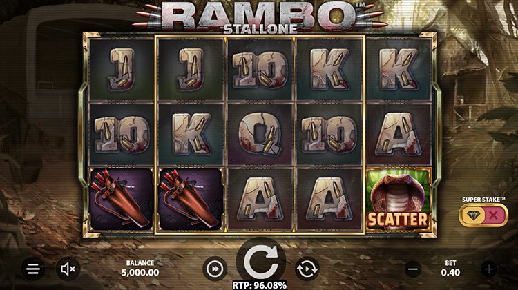 Rambo online gokkast