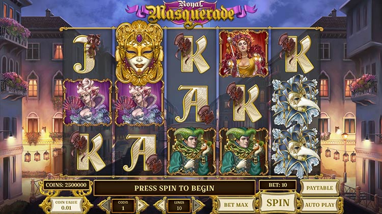 Royal Masquerade online slot