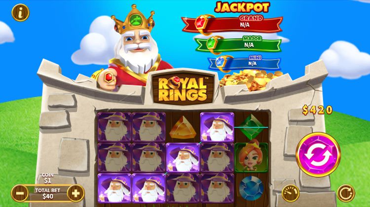 Royal Rings voor echt geld spelen