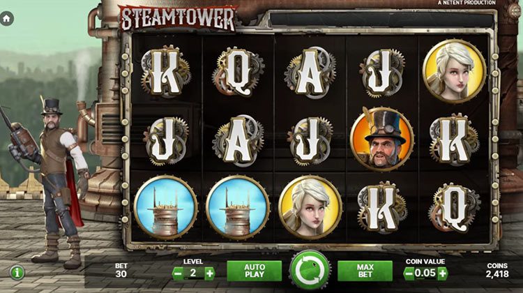Steam tower online gokkast 