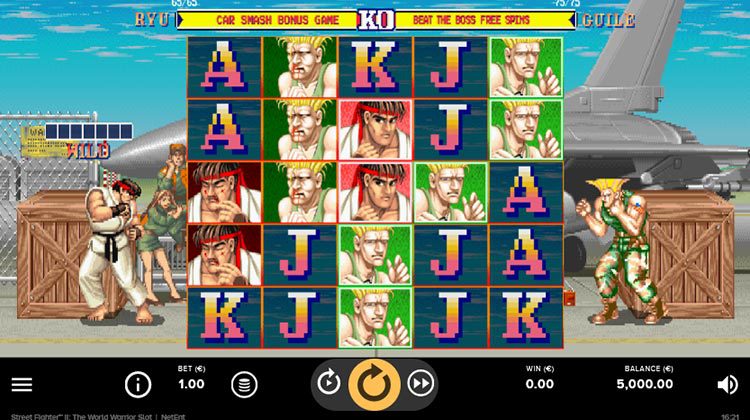 Street Fighter II online gokkast