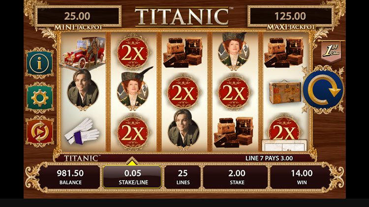 Titanic Online Gokkast voor echt geld spelen