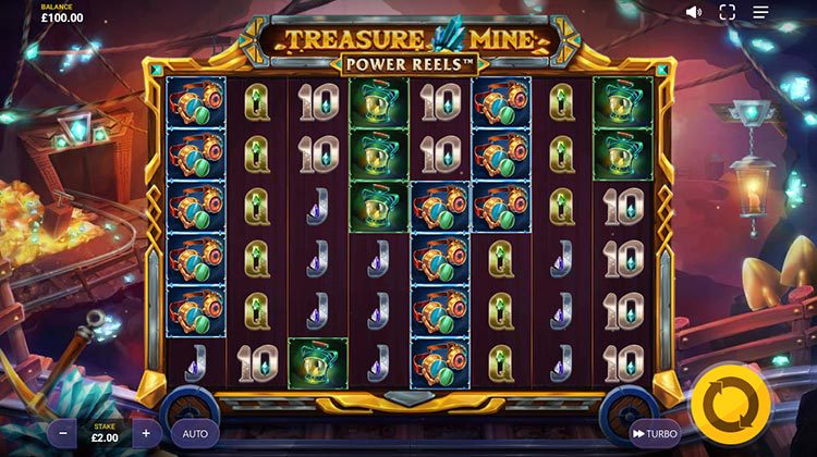 Treasure Mine Power Reels online gokkast