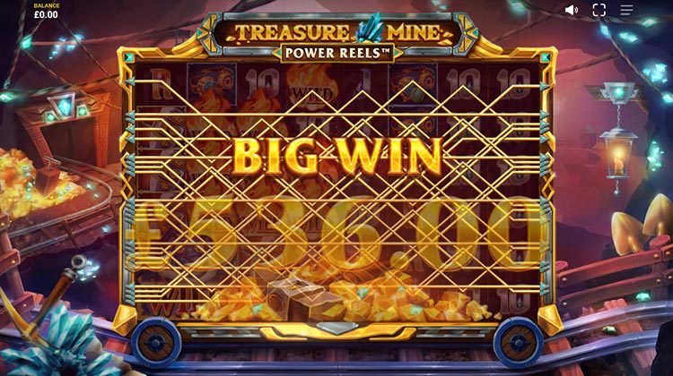 Treasure Mine Power Reels voor echt geld spelen