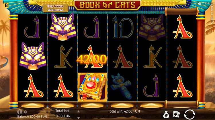 Book of Cats voor echt geld spelen