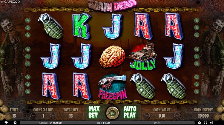 Brain Dead Online Slot