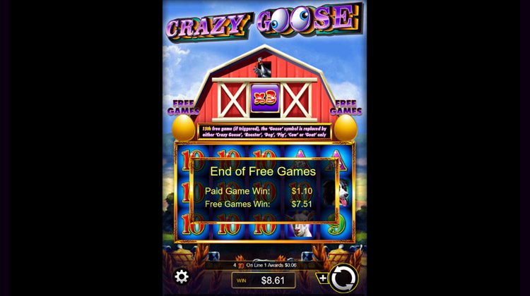 Crazy Goose Online Gokkast voor echt geld spelen
