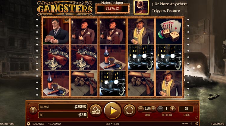 Gangsters Online Slot