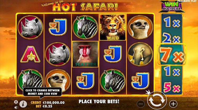 Hot Safari Online Slot