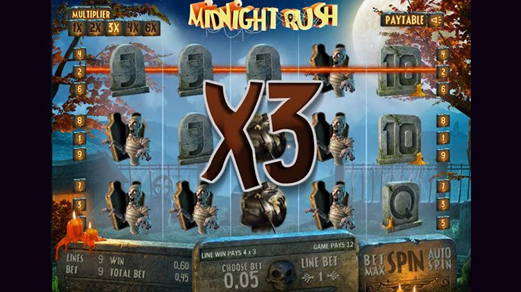 Midnight Rush online gokkast voor echt geld spelen
