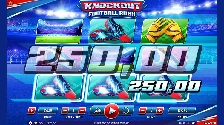 Knockout Football Rush voor echt geld spelen