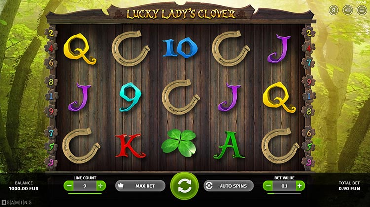 Lucky Lady's Clover online slot